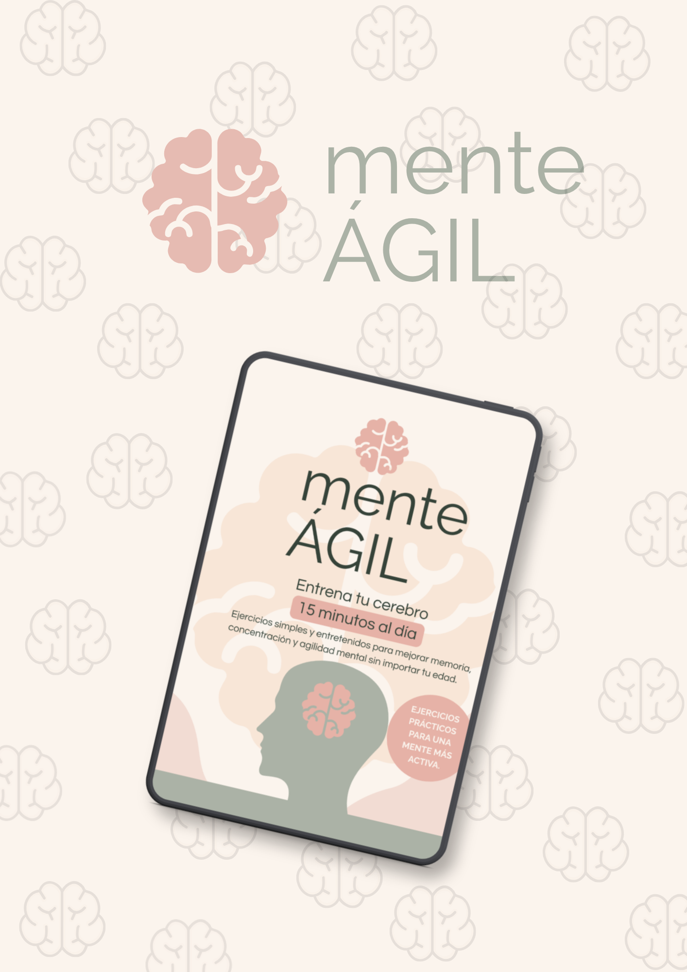 🧠 Mente Ágil | Cuadernillo de Estimulación Cognitiva para Adultos +50